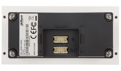 Dahua VTO4202F-MB2. 2-voudige beldrukker