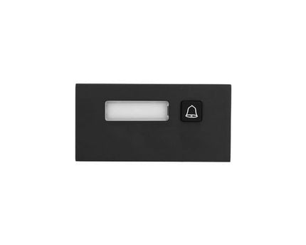 Dahua VTO4202FB-MB1 Enkelvoudige beldrukker Zwart