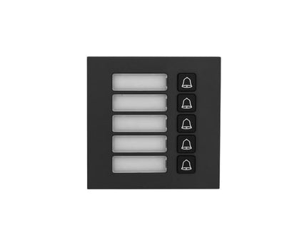 Dahua VTO4202FB-MB5 5-voudige beldrukker Zwart