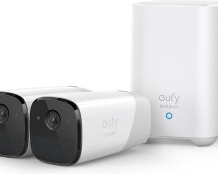 Eufy EufyCam 2 Pro, draadloze cameraset met 2 cameras en Homebase 2