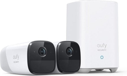 Eufy EufyCam 2 Pro, draadloze cameraset met 2 cameras en Homebase 2