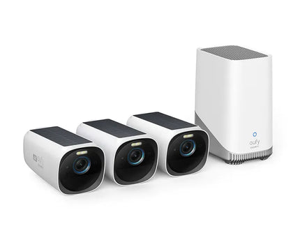Eufy Eufycam 3  3-pack met 3 draadloze camera's en Homebase 3