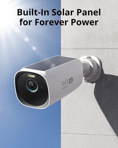 Eufy Eufycam E40, Duopack met 2 draadloze 2K camera's en Homebase 3