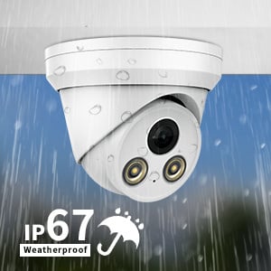 HIK HIK2387W, 8MP/4K, Full Color, Nightlight™, Microfoon, PoE