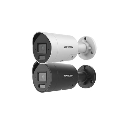 Hikvision DS-2CD2047G3-LI2UY/SL Zwart, 4MP 2.8mm Bullet, ColorVu 3.0, Strobe LED, Anti-corrosie en Dual-Mic