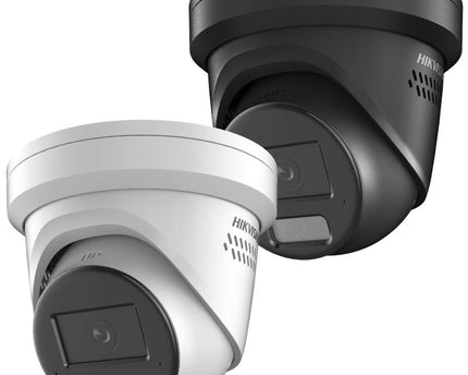 Hikvision DS-2CD2346G2H-IS2U/SL Zwart, 4Mp Darkfighter Eyeball, 2-weg audio, Strobe licht en sirene