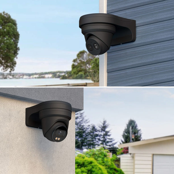Hikvision DS-2CD2347G2H-LISU/SL ColorVu Hybrid 4MP Turret Zwart Flitslicht/ Sirene