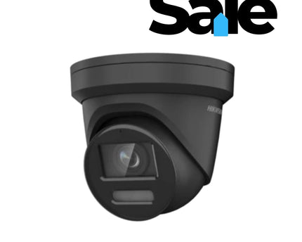 Hikvision DS-2CD2347G2H-LIU ColorVu Hybrid Turret 4MP Zwart