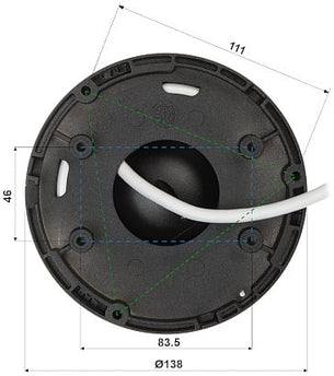 Hikvision DS-2CD2386G2H-IS2U/SL 8MP Acusense Darkfighter SD-slot PoE IR-Led Microfoon Sirene/Flitslicht