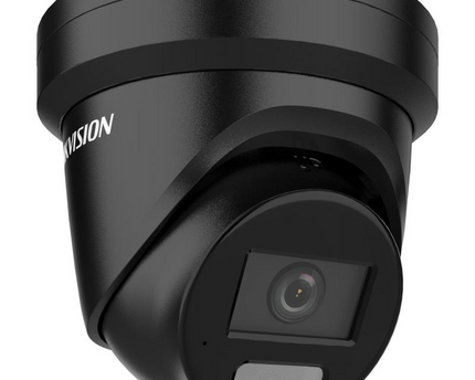 Hikvision DS-2CD2386G2H-IS2U/SL 8MP Acusense Darkfighter SD-slot PoE IR-Led Microfoon Sirene/Flitslicht Black