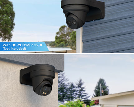 Hikvision DS-2CD2386G2H-IU 8MP Acusense Darkfighter SD-slot PoE IR-Led Microfoon Black