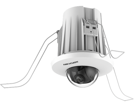 Hikvision DS-2CD2E43G2-U(2.8MM), 4 MP AcuSense Inbouw Mini Dome