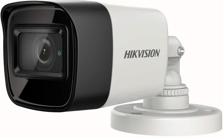 Hikvision DS-2CE16U7T-ITF 8 MP 4K Ultra Low Light Outdoor Mini Bullet Camera, Turbo HD
