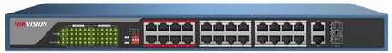 Hikvision DS-3E0326P-E, 24 PoE poorten, 250meter PoE bereik
