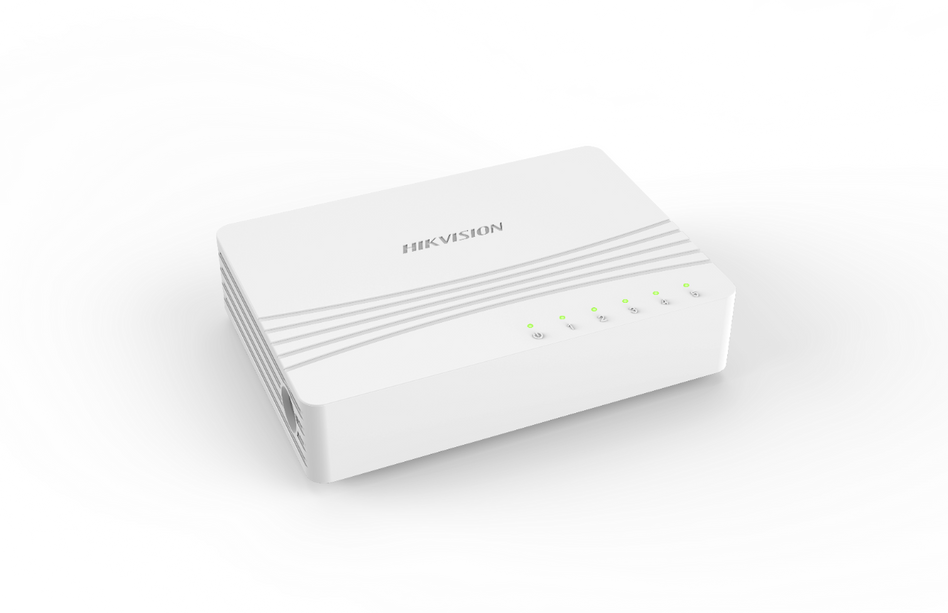 Hikvision DS-3E0505D-E | 5 Poorts | Gigabit Unmanaged Desktop Switch