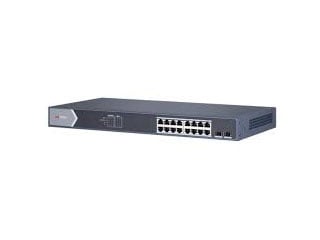 Hikvision DS-3E1518P-EI, 16-kanaals, managed 1000Mb PoE switch