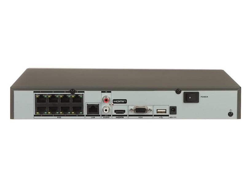 Hikvision DS-7608NXI-K1/8P  8 kanalen 4K NVR HDMI en PoE DEMO
