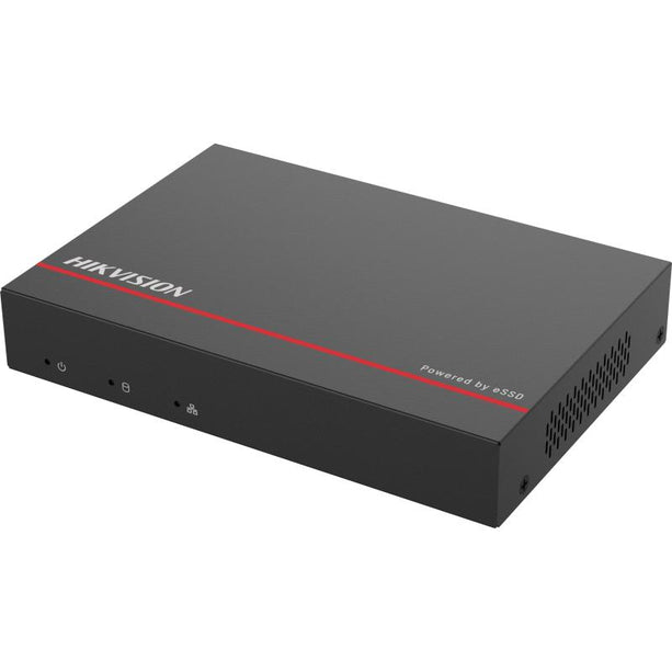Hikvision DS-E04NI-Q1/4P DEMO MODEL,  incl. 1TB SSD Geschikt voor 4 IP camera's 4x PoE