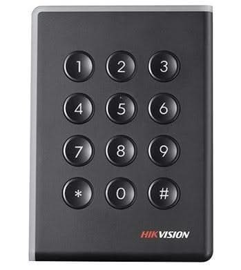 Hikvision DS-K1108MK kaartlezer met codetoetsen, MiFare