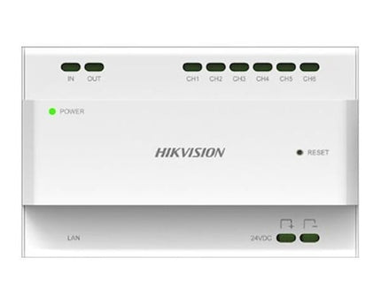 Hikvision DS-KAD706-S, 2-Draads Master Video/Audio Verdeler