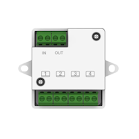 Hikvision DS-KAD7061EY, 2-Draads Master Video/Audio Verdeler 4-kanaals