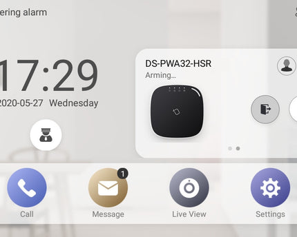Hikvision DS-KH9310-WTE1 (B) Android Indoor Station PoE 7" Inch
