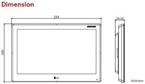 Hikvision DS-KH9510-WTE1(B) All-in-one Indoor Station 10.1 Inch Android