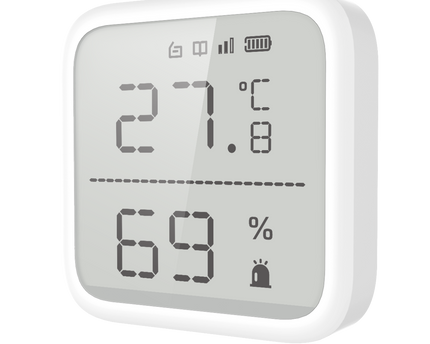 Hikvision DS-PDTPH-E-WE Draadloze temperatuur detector