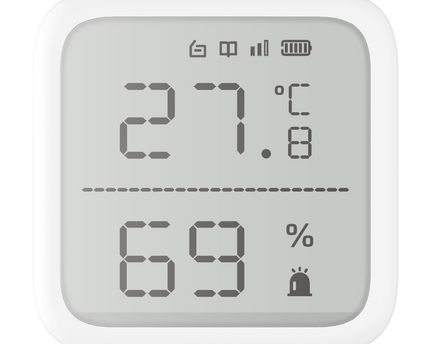 Hikvision DS-PDTPH-E-WE Draadloze temperatuur detector