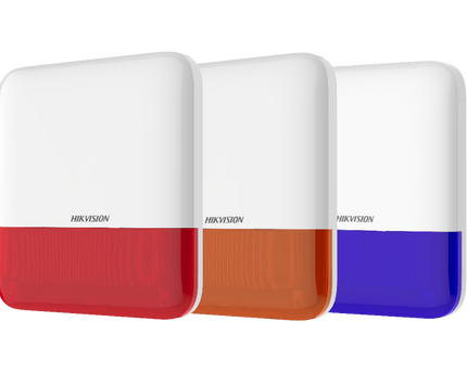 Hikvision DS-PS1-E-WE Buitensirene Oranje kap