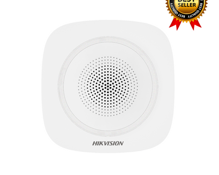 Hikvision DS-PS1-I-WE Draadloze Binnensirene