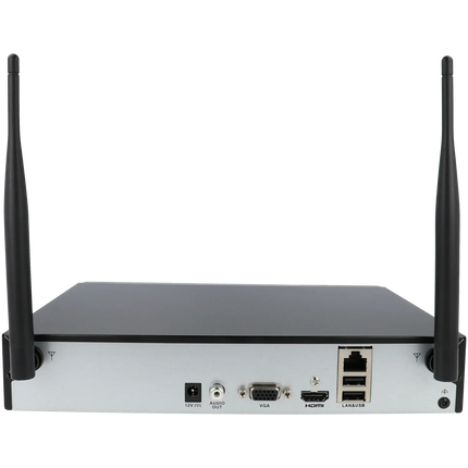 Hikvision HWN-2104MH-W, 4 Kanaals WiFi NVR, Zonder PoE, Max 4MP camera's