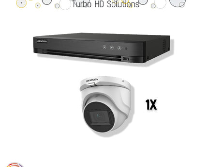 Hikvision Turbo HD Set | 1x Eyeball | 5 Megapixel |