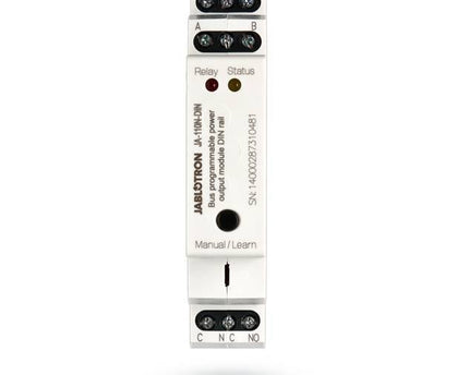 Jablotron JA-110N-DIN BUS DIN stroom uitgangsvermogen module
