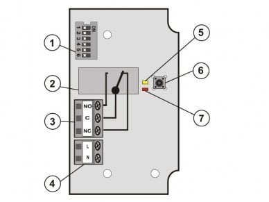 Jablotron JA-150N Draadloze vermogen module PG