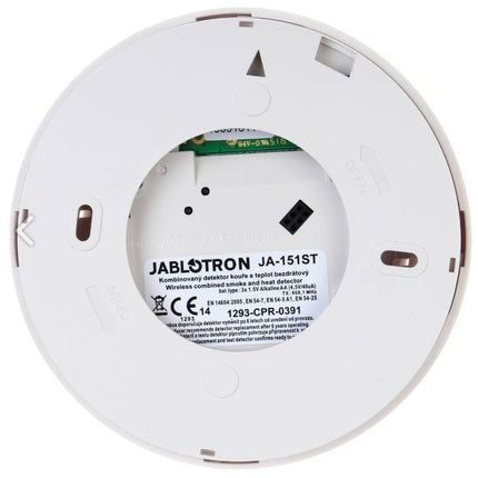 Jablotron JA-151ST Draadloze brand- en hitte detector met sirene