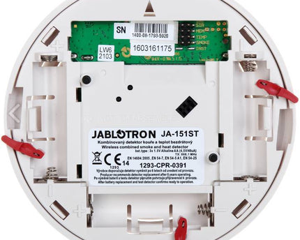 Jablotron JA-151ST Draadloze brand- en hitte detector met sirene
