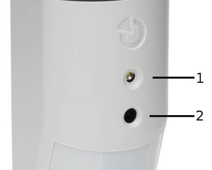 Jablotron JA-160PC Draadloze PIR bewegingsdetector met ingebouwde fotocamera