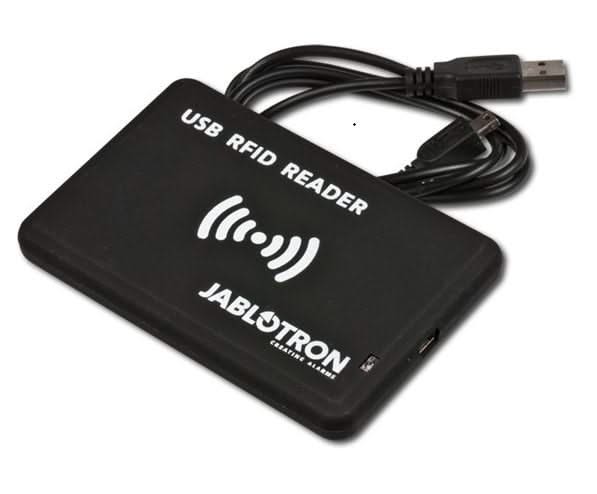Jablotron JA-190T RFID kaart- en tag lezer voor de PC (verbonden via USB)