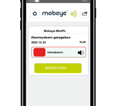 Mobeye ICM41IP, MiniPir inbraaksysteem stand-alone