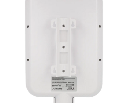 Movok 6 Poorts PoE Gigabit Buiten Switch, IP65 4x PoE, 2x Uplink