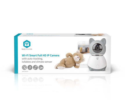 Nedis Draaibare SmartLife Camera voor Binnen, kinder/baby monitorcamera
