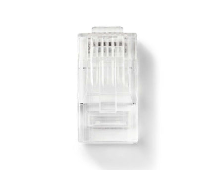 Nedis RJ45 Connector CAT5 UTP Pass Through Solid 10 stuks (stugge aders)