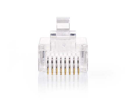 Nedis RJ45 Connector CAT5 UTP Pass Through Solid 10 stuks (stugge aders)