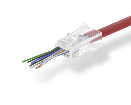 Nedis RJ45 Connector CAT5 UTP Pass Through Solid 10 stuks (stugge aders)