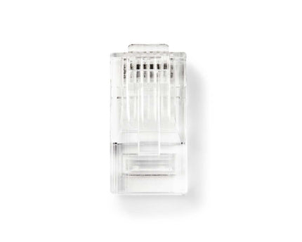 Nedis RJ45 Connector CAT6, Verguld 10 Stuks, Solid Ader