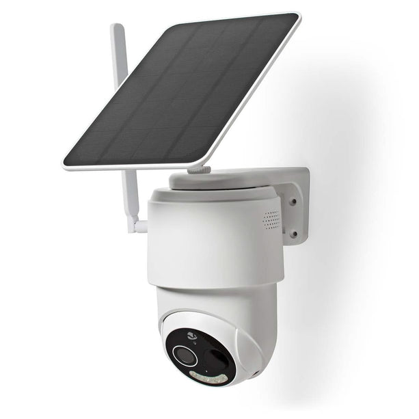 Nedis SmartLife 4G PTZ Camera voor buiten met zonnepaneel en batterij