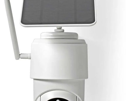 Nedis SmartLife PTZ Camera voor buiten met WiFi, zonnepaneel en batterij