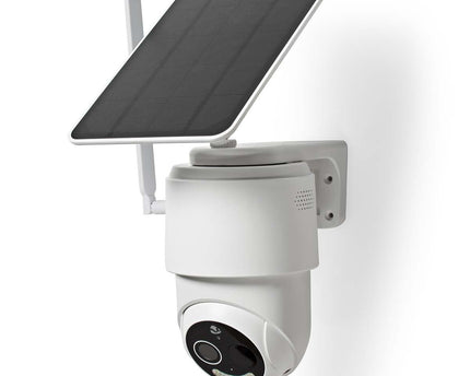 Nedis SmartLife PTZ Camera voor buiten met WiFi, zonnepaneel en batterij