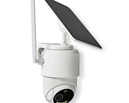 Nedis SmartLife PTZ Camera voor buiten met WiFi, zonnepaneel en batterij